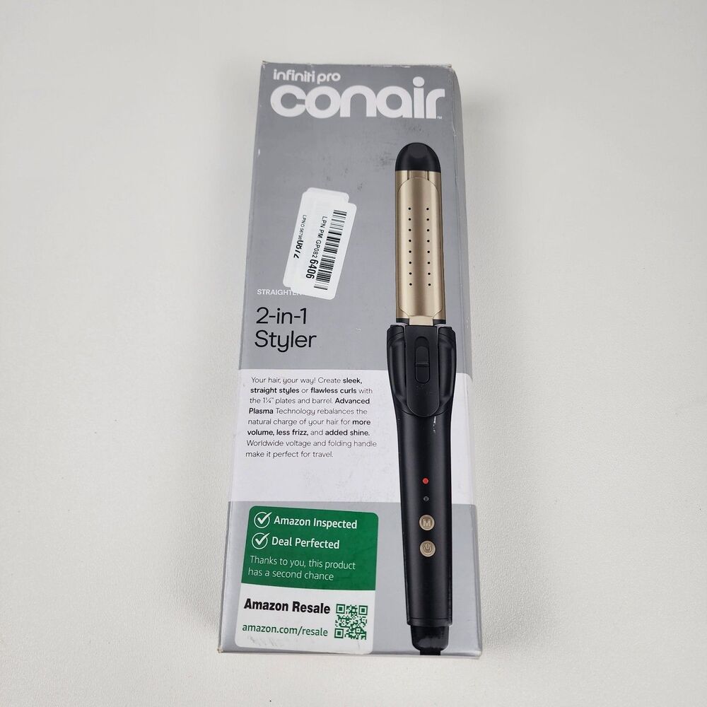 Conair InfinitiPRO CS3290 2-in-1 Travel Hair Styler Curling Iron